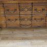 French Louis XV Revival Carved Solid Oak Bureau/Secretary, c.1920s Image 4