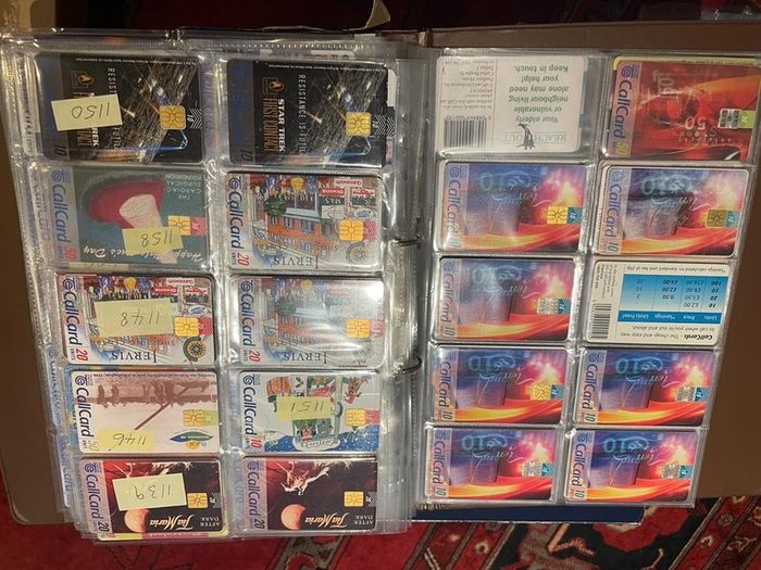 Call cards Irish all me doubles start at 1 euro each most are 2 euro each