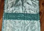 New Turquoise Satin-esque Bed Runner