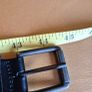 Osprey Black Real Leather Belt Size Medium - New Image 4