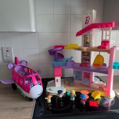 little people dream house and plane