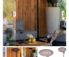 Electric patio heater