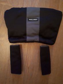 Replacement Maclaren Buggy Head Rest and strap covers