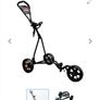 Ezeglide Junior Cruiser Trolley Black - Junior Foldable Golf Buggy Cart Image 2