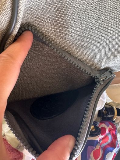 Lacoste grey backbag