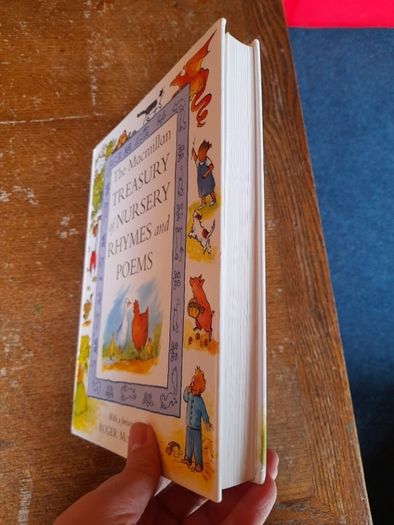 Large hardback book - Treasury of Nursery Rhymes and Poems