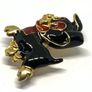 Vintage happy puppy brooch Image 5
