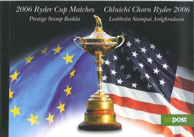 2006 - Ryder Cup Prestige Stamp Booklet