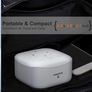 White Noise Machine,elesories Sound Machine Sleep Therapy with 24 Soothing Sounds for Adults Baby Sleeping,3 Auto-off Timer, Memory Function Sleeping Machine for Nursery Office Home, USB or AC Powered AVAILABLE IN WHITE/BLACK (FREE POSTAGE) Image 4