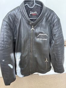 Metallica leather jacket