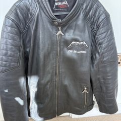Metallica leather jacket