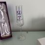 BNIP 50th Birthday Prosecco Glass Image 3