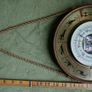 Vintage Zodiac Barometer Hygrometer Wall Hanging West Germany Image 9