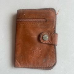 Vintage 70's leather Key Holder/Purse
