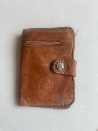 Vintage 70's leather Key Holder/Purse
