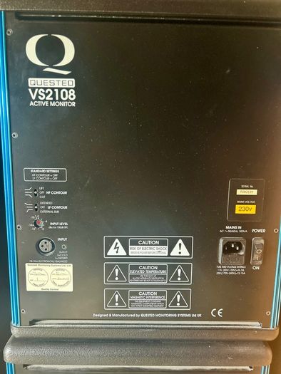 Quested VS2108 Studio Monitors