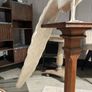 Will and I clearance Large plaster resign peacock on a mahogany stand Image 5