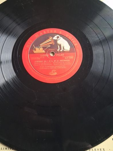 His Masters voice antique classical LP
