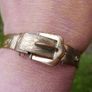 Vintage Excalibur 1/20 RG pre-loved buckle bangle , exclusive to Harrods, by Hatton Garden London. C30 Image 4