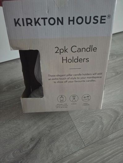 Two Candle Holders