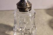 Vintage Waterford Crystal Salt Shaker, Epns .no 51