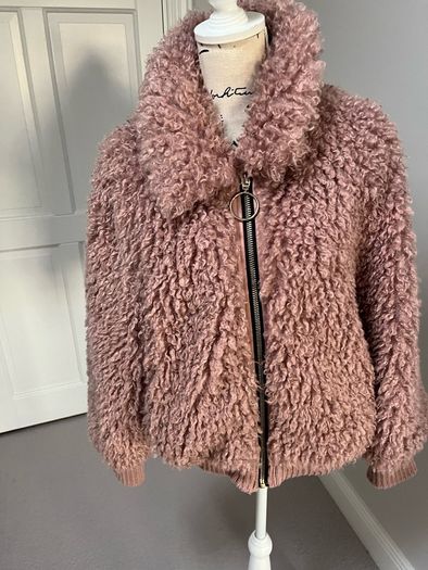 Zara fur jacket
