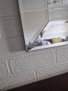 bevelled mirror large