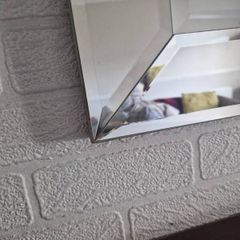 bevelled mirror large