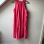 COS Pink Racer Neck Midi Shift Dress with Pockets Image 5