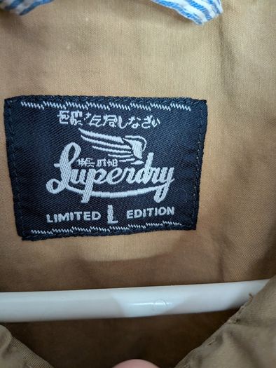 Superdry Limited Edition Men's Jacket Size Large Beige / Tan