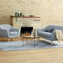 Unused grey sofa & 2 armchairs with tag still on Image 6