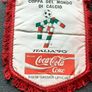 Coca Cola Italia 1990 Pennant Rare Image 2