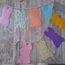 Handmade Easter Bunting / Hanging decorative bunnies Image 4