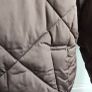 Primark Brown Diamond Quilted Puffer Jacket Coat size L Image 3