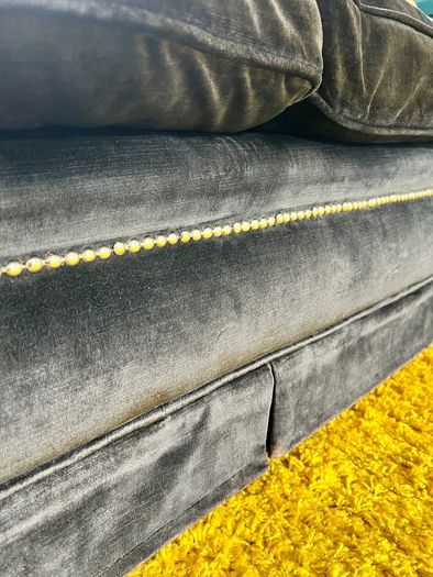 3 Seater Velvet Sofa