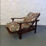 Antique adjustable lounge chair Image 8