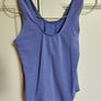 Girls Scooped Neck Ballet Leotard With Belt 4-5 Years Image 4