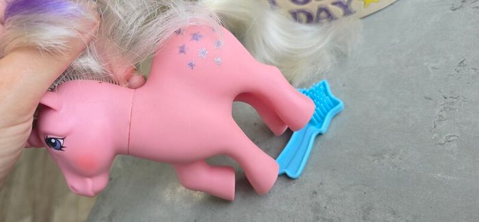 Twilight and Brush Unicorn Original Ponies MLP G1 My Little Pony 1983