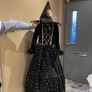 Girl halloween costume witch dress Image 4