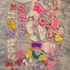 Huge Bundle of Ponywear Playwear Outfits MLP G1 My Little Pony Accessories