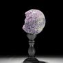Grape Agate - Agate, Wooden Stand Image 4