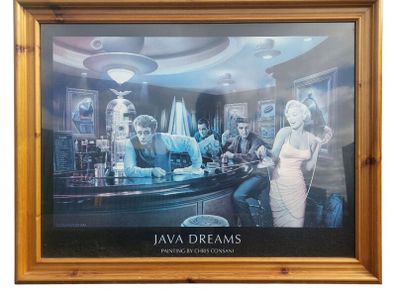 framed poster JAVA DREAMS