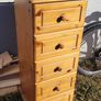 Massive  wood  5 drawers Image 3