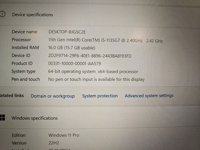 HP Elitebook 830 G8 | i5 (11th gen) | 16GB | 512GB | 13.3" FHD | Bang & Olufsen |  Win11