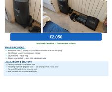 Eclipse 5 portable oxygen concentrator and spare batteries