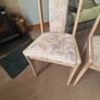 Dining Chairs - wooden frame & material chair (8) Image 2