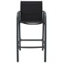 Garden Bar Chairs 4 pcs Grey Textilene Image 5