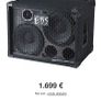 Genz Benz 750 Bass amp head and 2x10 EBS NEO Cab Image 7