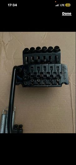 Jackson Floyd Rose JT 580 low profile double locking tremolo bridge original Electric guitar parts accessories