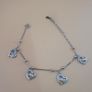 925 Sterling Silver Heart Charm Bracelet with LOVE Pendants Elegant Adjustable Chain Jewelry Image 9